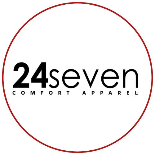 24seven Comfort Apparel Logo