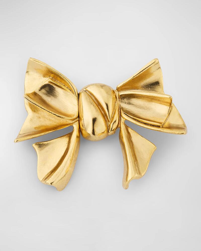 Oscar de la Renta Small Bow Brooch Cover