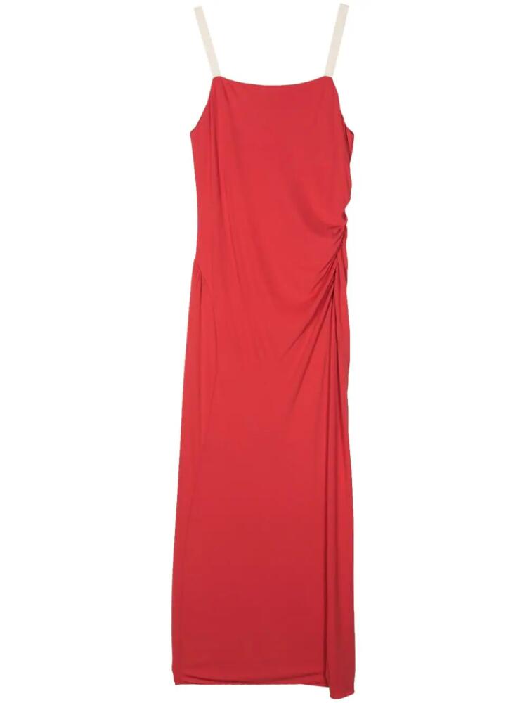 Bimba y Lola long draped dress - Red Cover