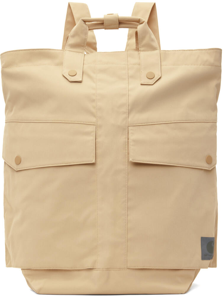 Carhartt Work In Progress Beige Balto Backpack Cover