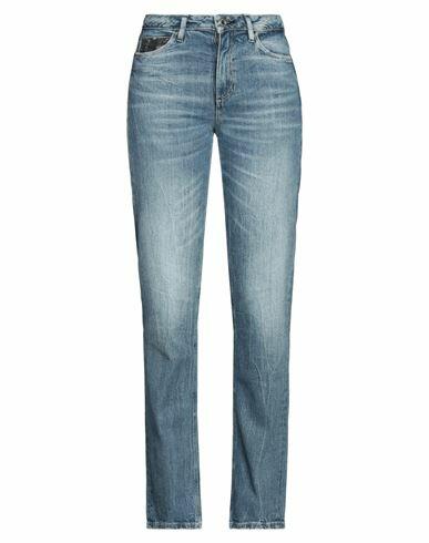 Guess Woman Jeans Blue Organic cotton, Elastane Cover