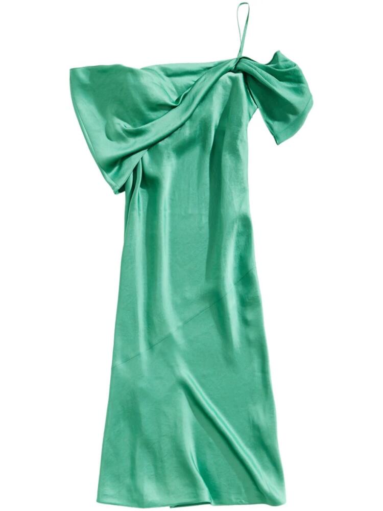 Bimba y Lola one-shoulder midi-dress - Green Cover