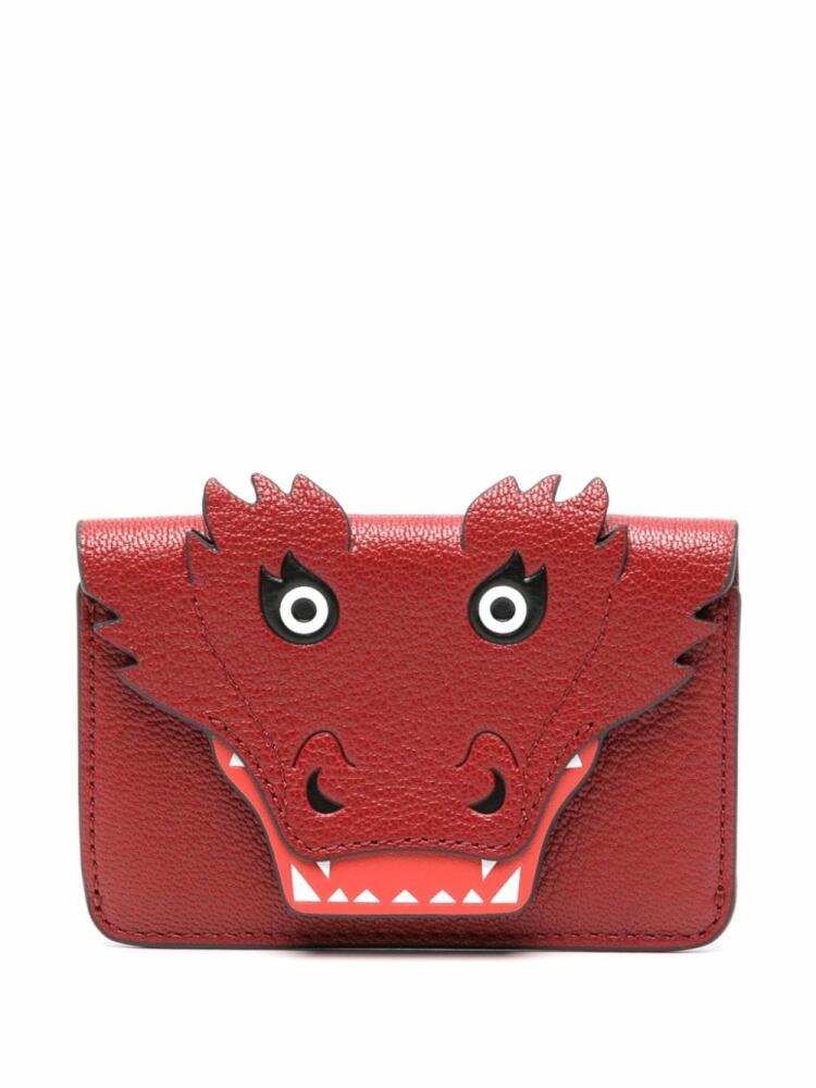 Anya Hindmarch Dragon leather cardhoder - Red Cover