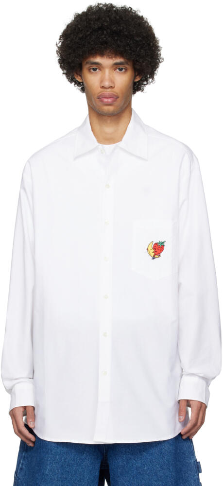 Sky High Farm Workwear White Perennial Shirt Cover