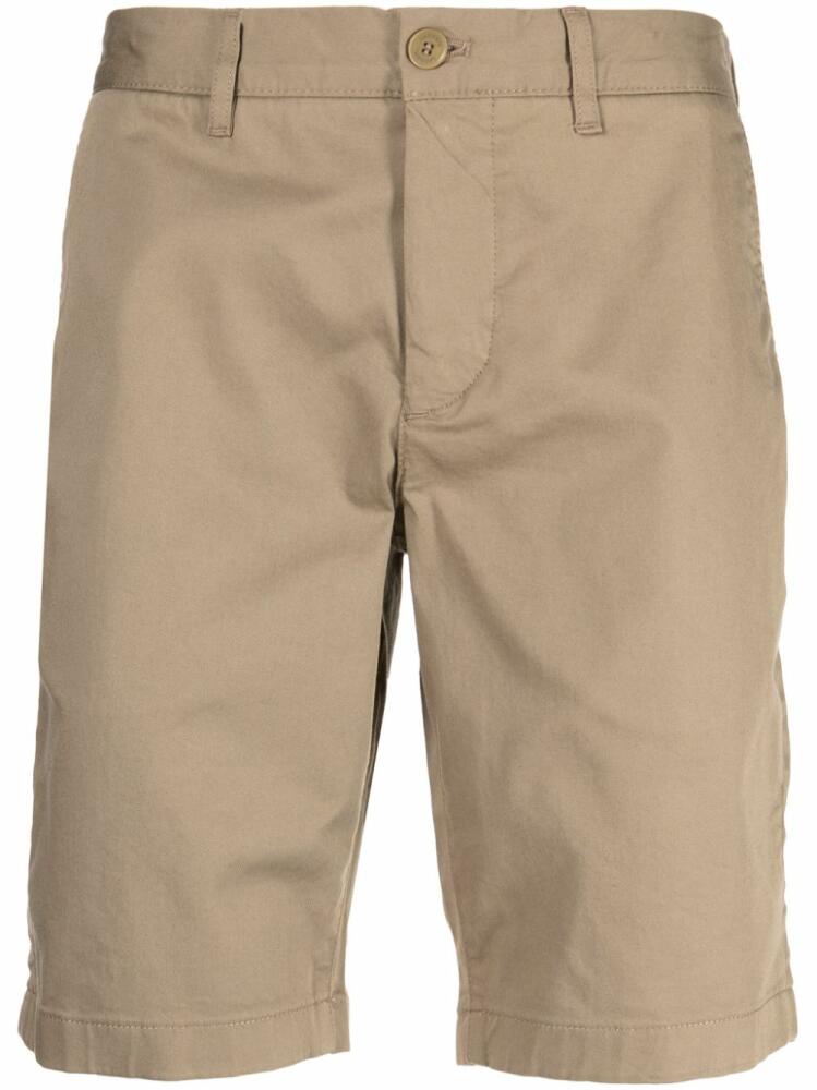 Lacoste slim-cut chino shorts - Brown Cover