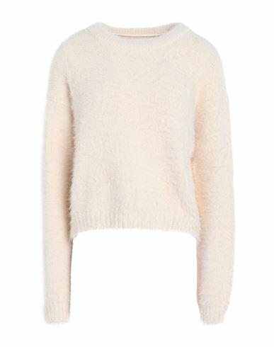 Vero Moda Woman Sweater Cream Nylon, Acrylic Cover