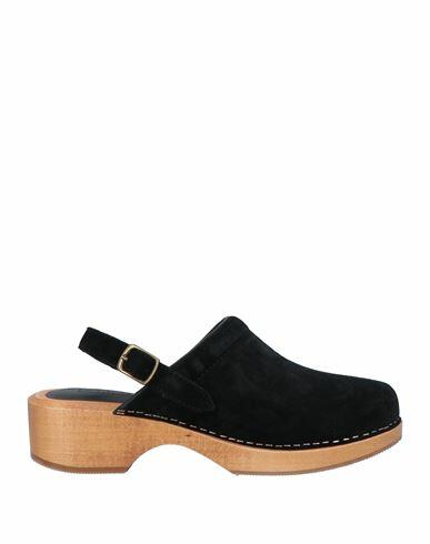 Re/done Woman Mules & Clogs Black Soft Leather Cover