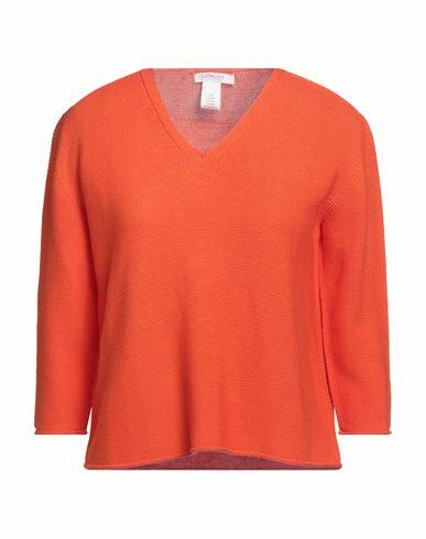 Bellwood Woman Sweater Orange Cotton Cover