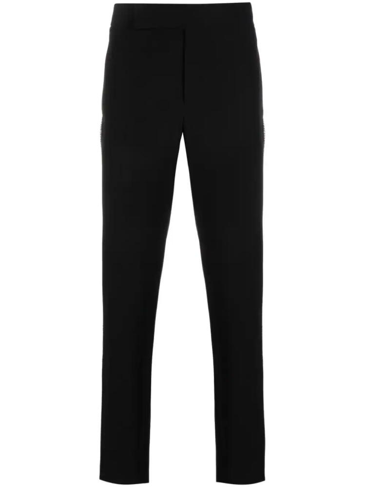 Giorgio Armani sequin-embellished tailored trousers - Black Cover