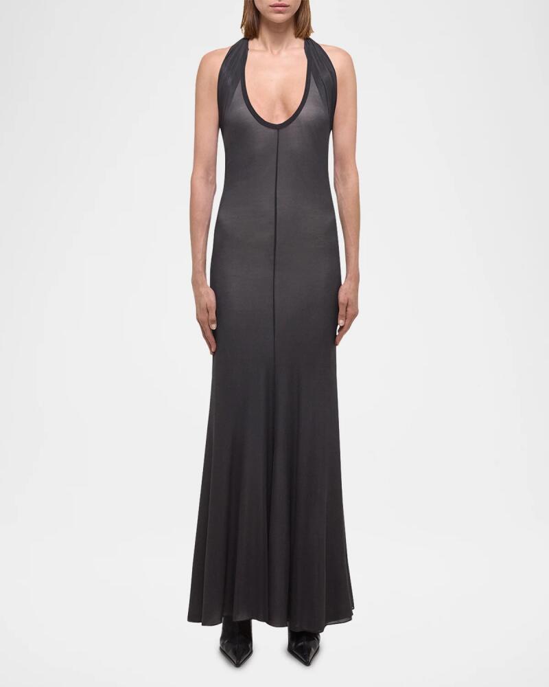 Helmut Lang Halter Dancer Maxi Dress Cover