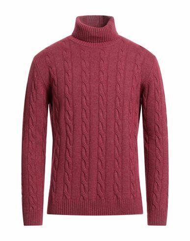 Herman & Sons Man Turtleneck Garnet Wool, Cashmere Cover