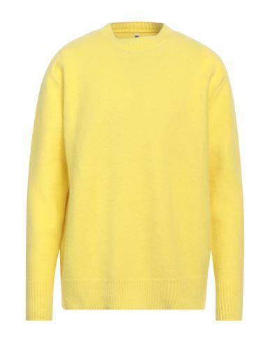 Oamc Man Sweater Yellow Wool Cover