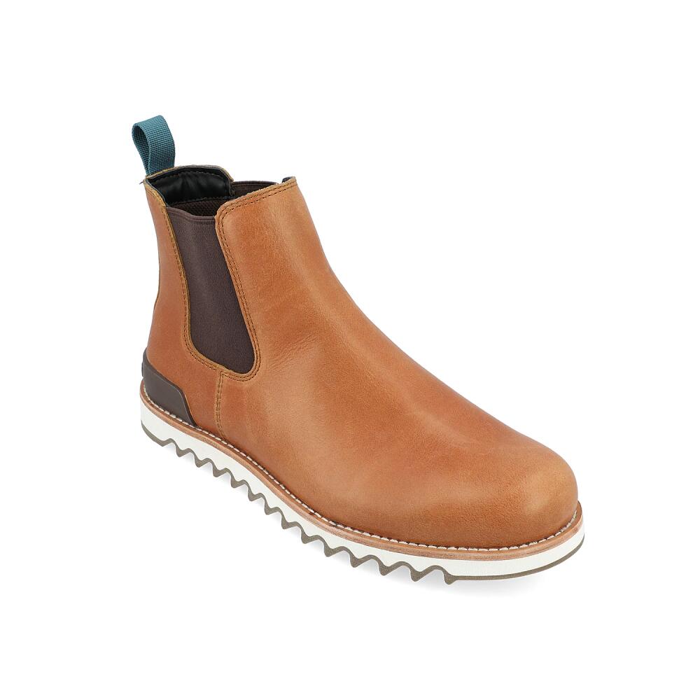 Territory Wide Width Yellowstone Chelsea Hiking Boot | Men's | Light Brown Cover