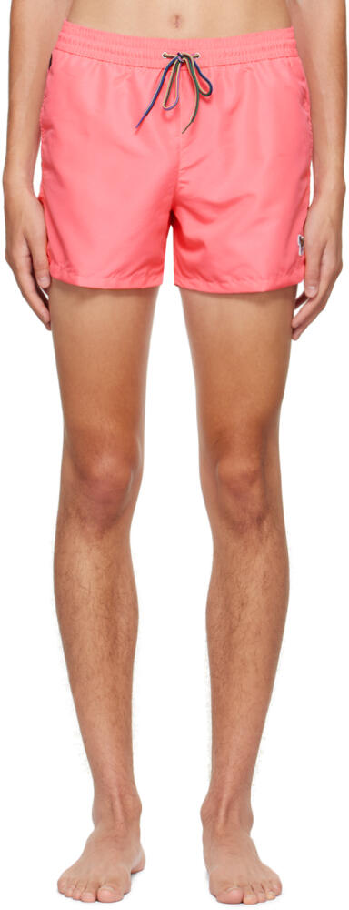 PS by Paul Smith Pink Zebra Swim Shorts Cover