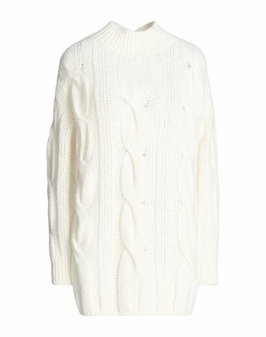 Max & co. Woman Turtleneck Ivory Wool, Acrylic, Elastane Cover