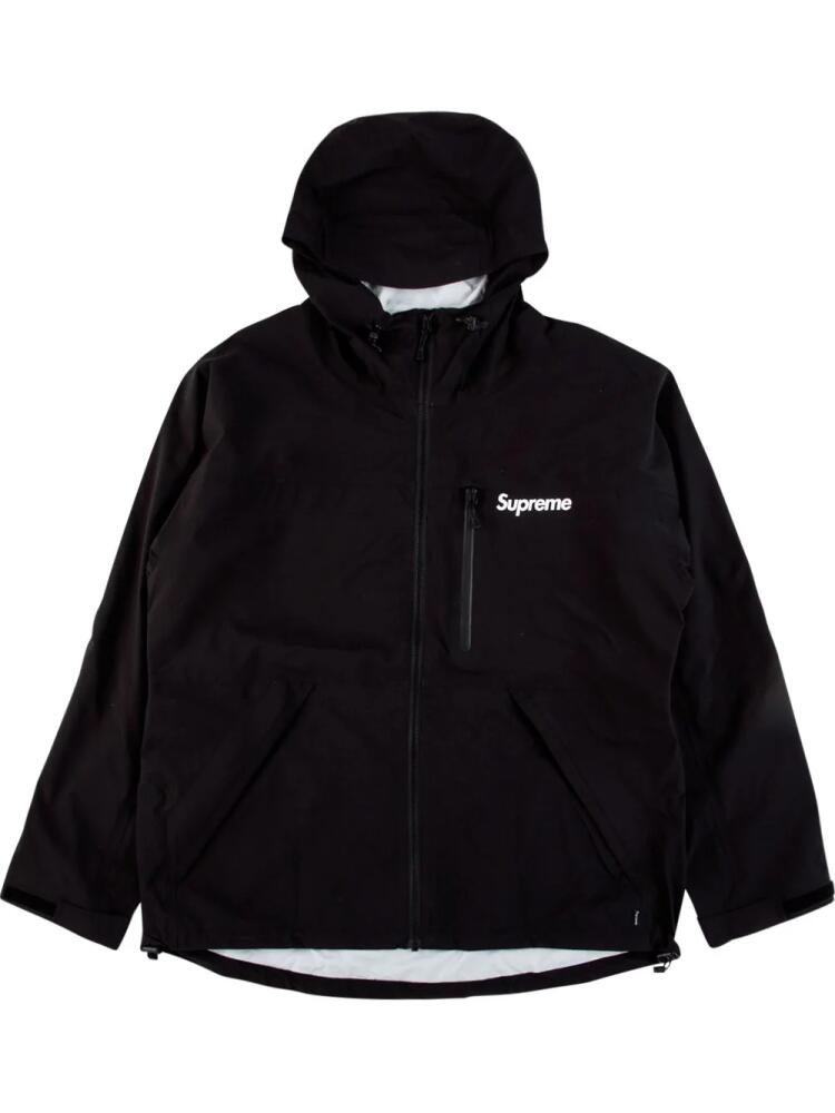 Supreme Supreme logo hooded jacket - Black Cover