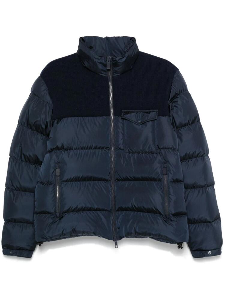 ASPESI quilted down jacket - Blue Cover