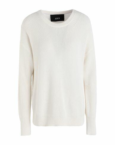 Jjxx By Jack & Jones Woman Sweater White Cotton Cover