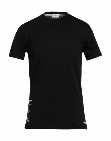 Bikkembergs Man T-shirt Black Cotton Cover