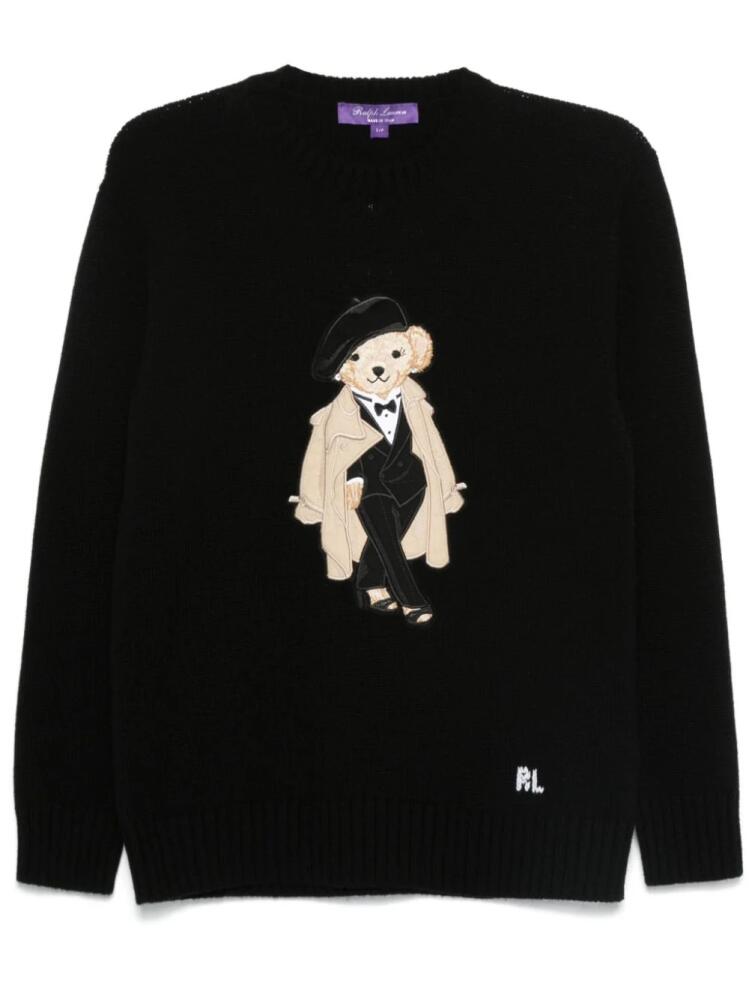 Ralph Lauren Collection Polo Bear sweater - Black Cover