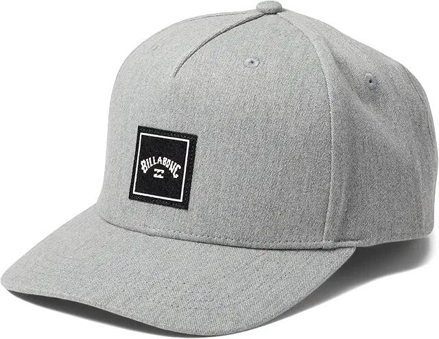 Billabong Stacked Snapback (Grey Heather 1) Caps Cover