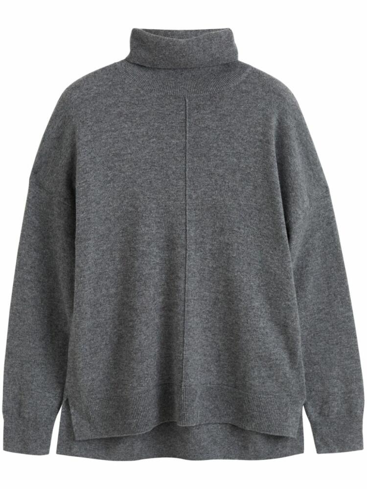 Chinti & Parker roll-neck wool blend jumper - Grey Cover