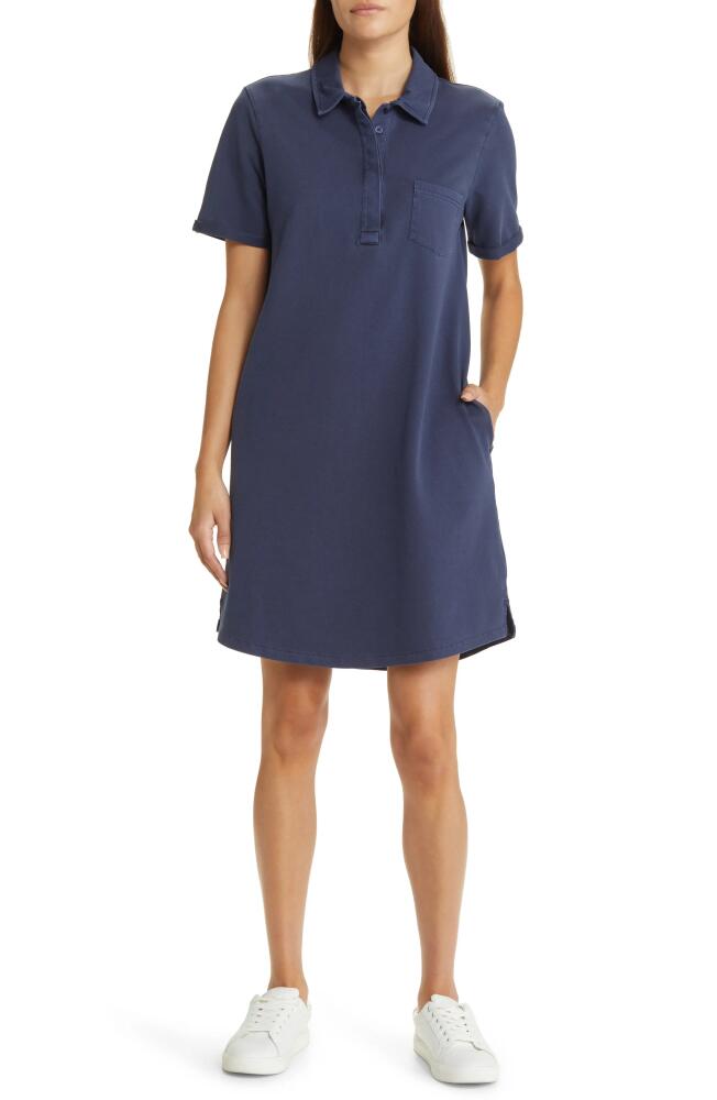 caslon(r) Easy Shirtdress in Navy Peacoat Cover