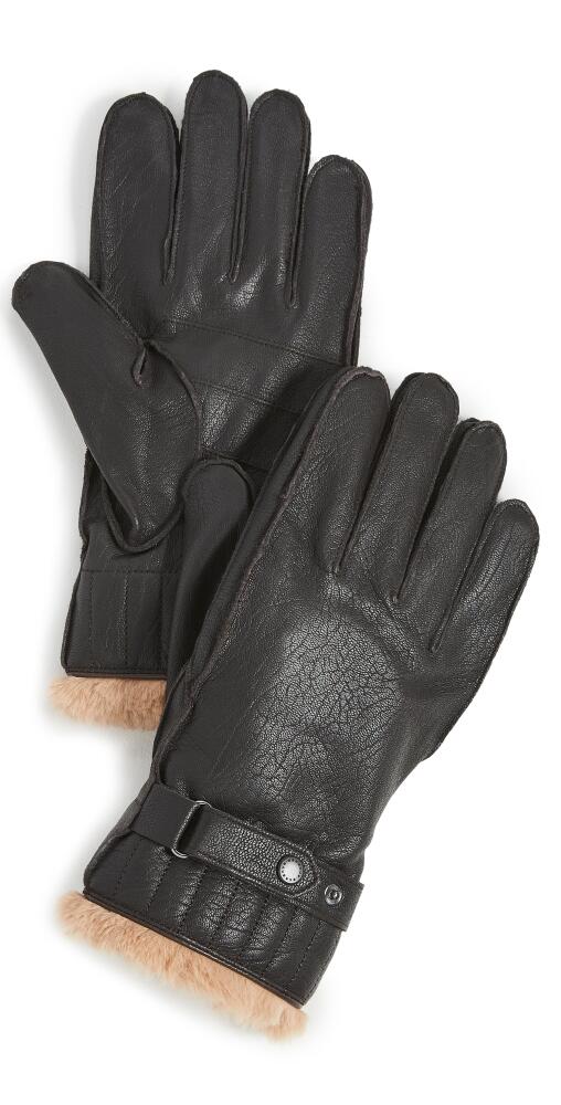 Barbour Leather Utility Gloves Brown Cover