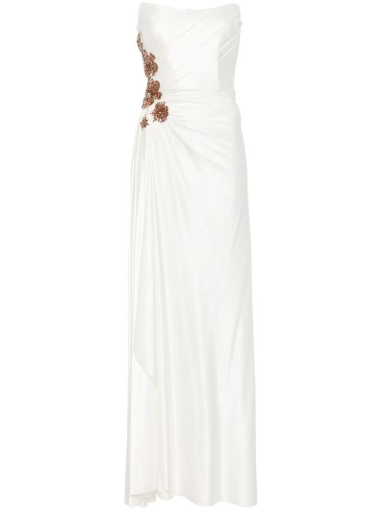 Costarellos Milia gown - White Cover