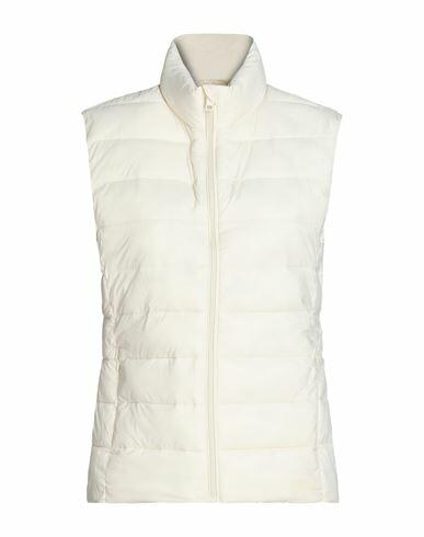 Jjxx By Jack & Jones Woman Puffer Ivory Nylon Cover