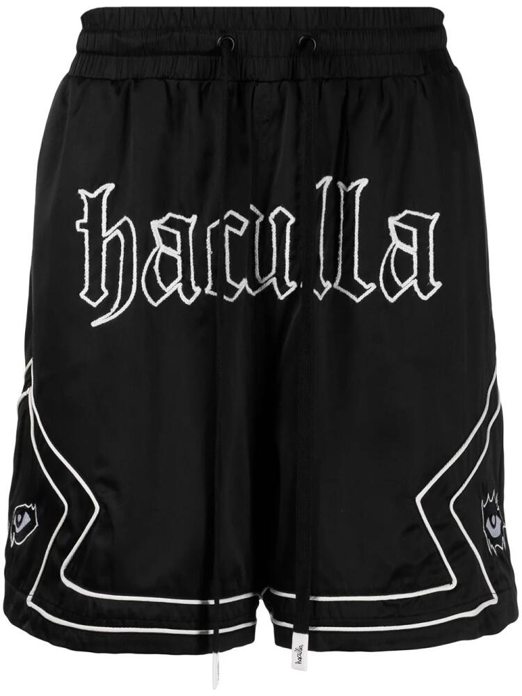 Haculla Gothic Haculla track shorts - Black Cover