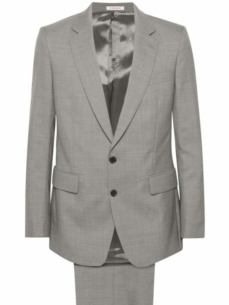 FURSAC single-breasted wool suit - Grey Cover