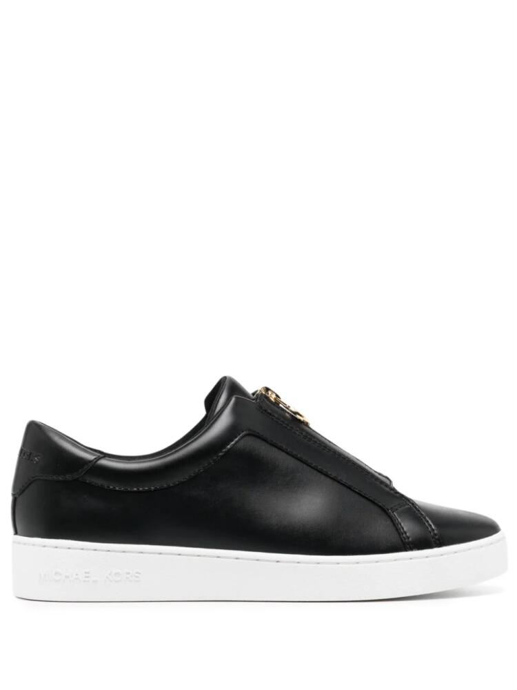 Michael Kors Keaton zip slip-on sneakers - Black Cover