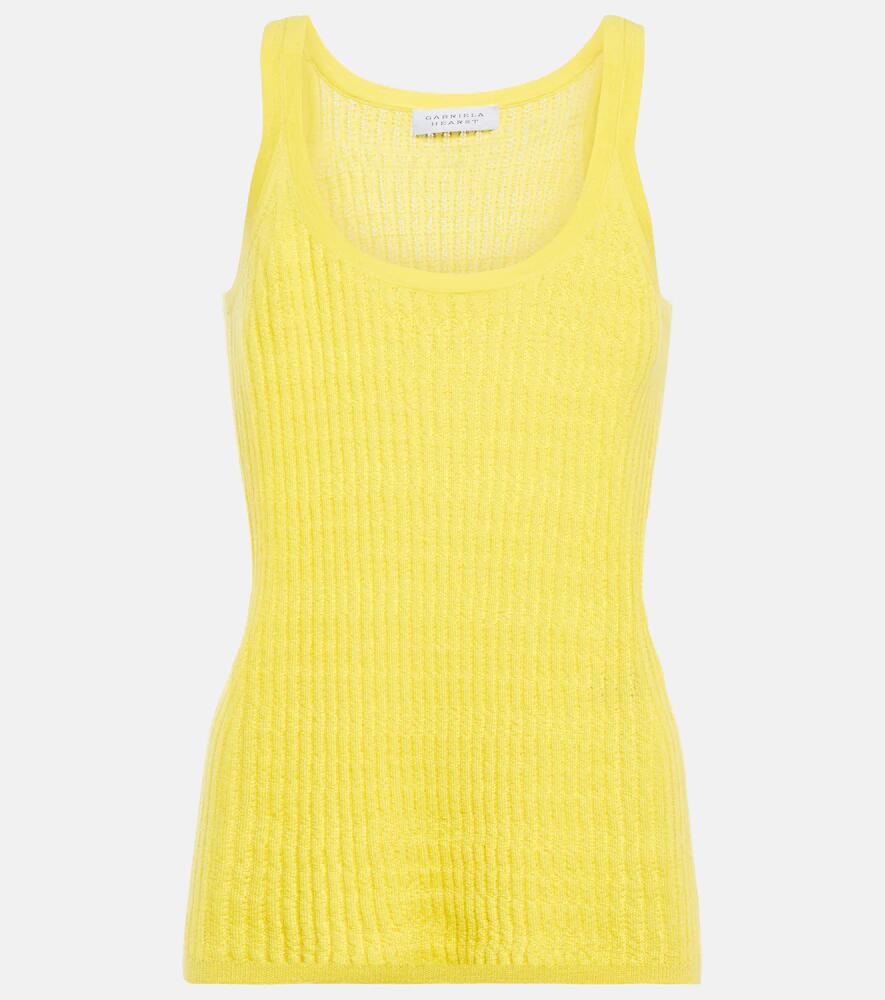 Gabriela Hearst Graham cashmere and silk tank top Cover