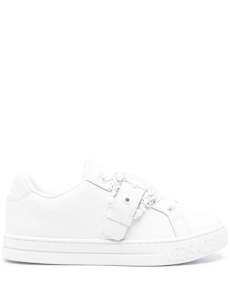 Versace Jeans Couture Court 88 leather sneakers - White Cover