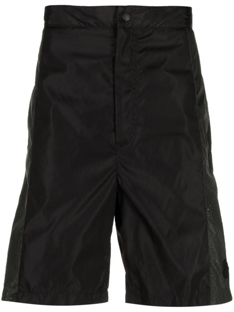 Moncler colour-block bermuda shorts - Black Cover