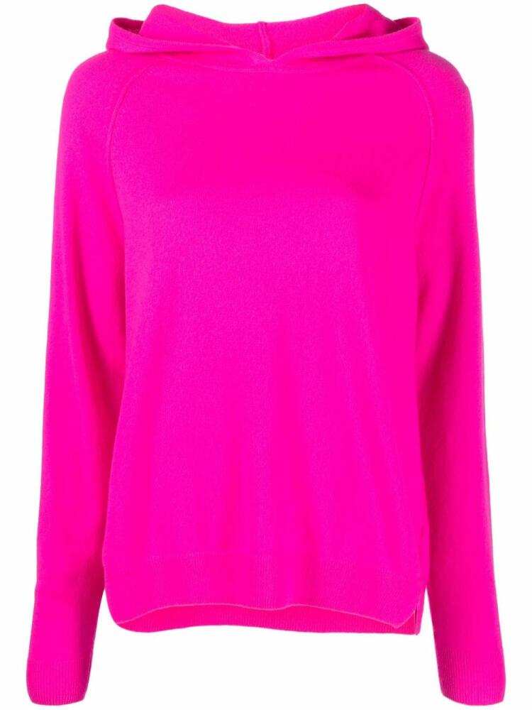 Chinti & Parker long-sleeves jersey-fleece hoodie - Pink Cover