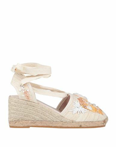 Apepazza Woman Espadrilles Ivory Textile fibers Cover