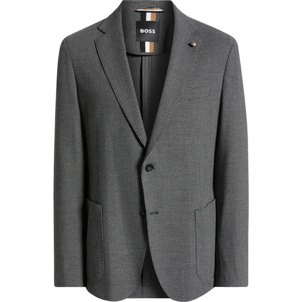 BOSS Hanry Sport Coat in Dark Grey Cover