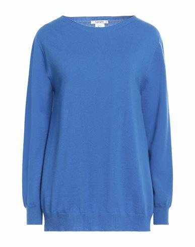 Kangra Woman Sweater Bright blue Wool, Silk, Cashmere Cover