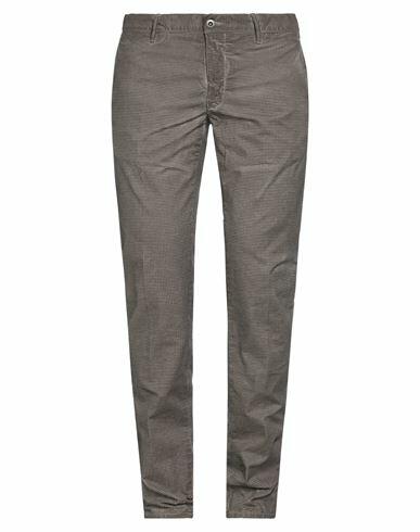 Incotex Man Pants Khaki Cotton, Elastane Cover