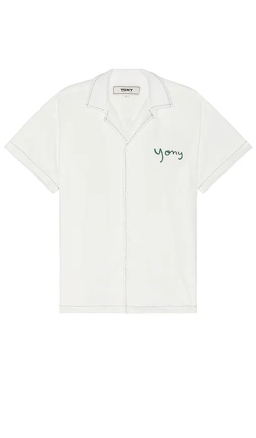 YONY Portrait Shirt IVO in White Cover