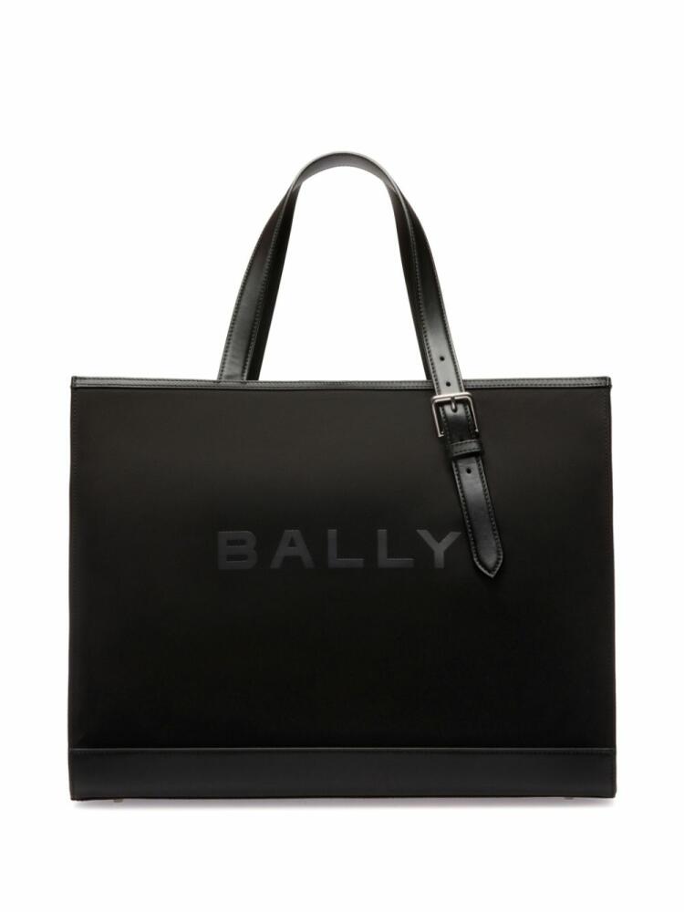 Bally logo-print tote bag - Black Cover