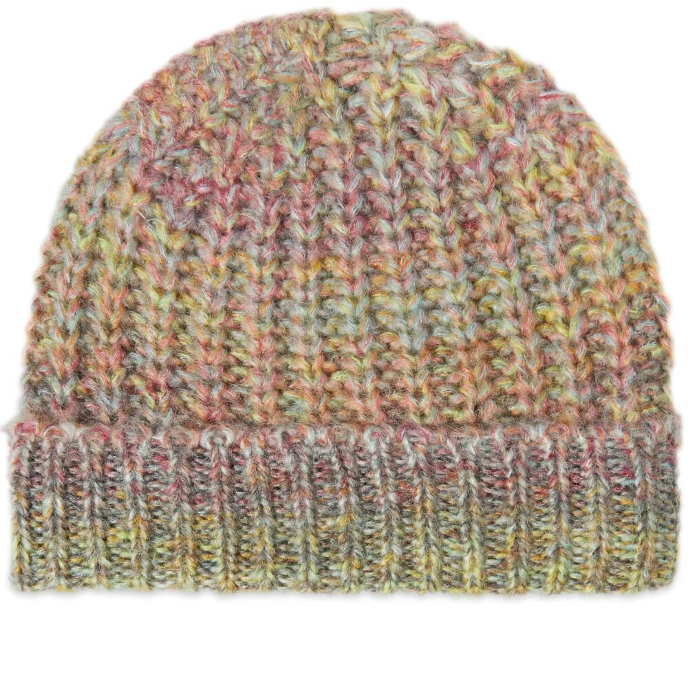 Corridor Men's Mohair Beanie in Green Cover