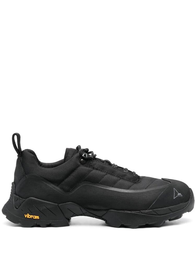 ROA quilted low-top sneakers - Black Cover