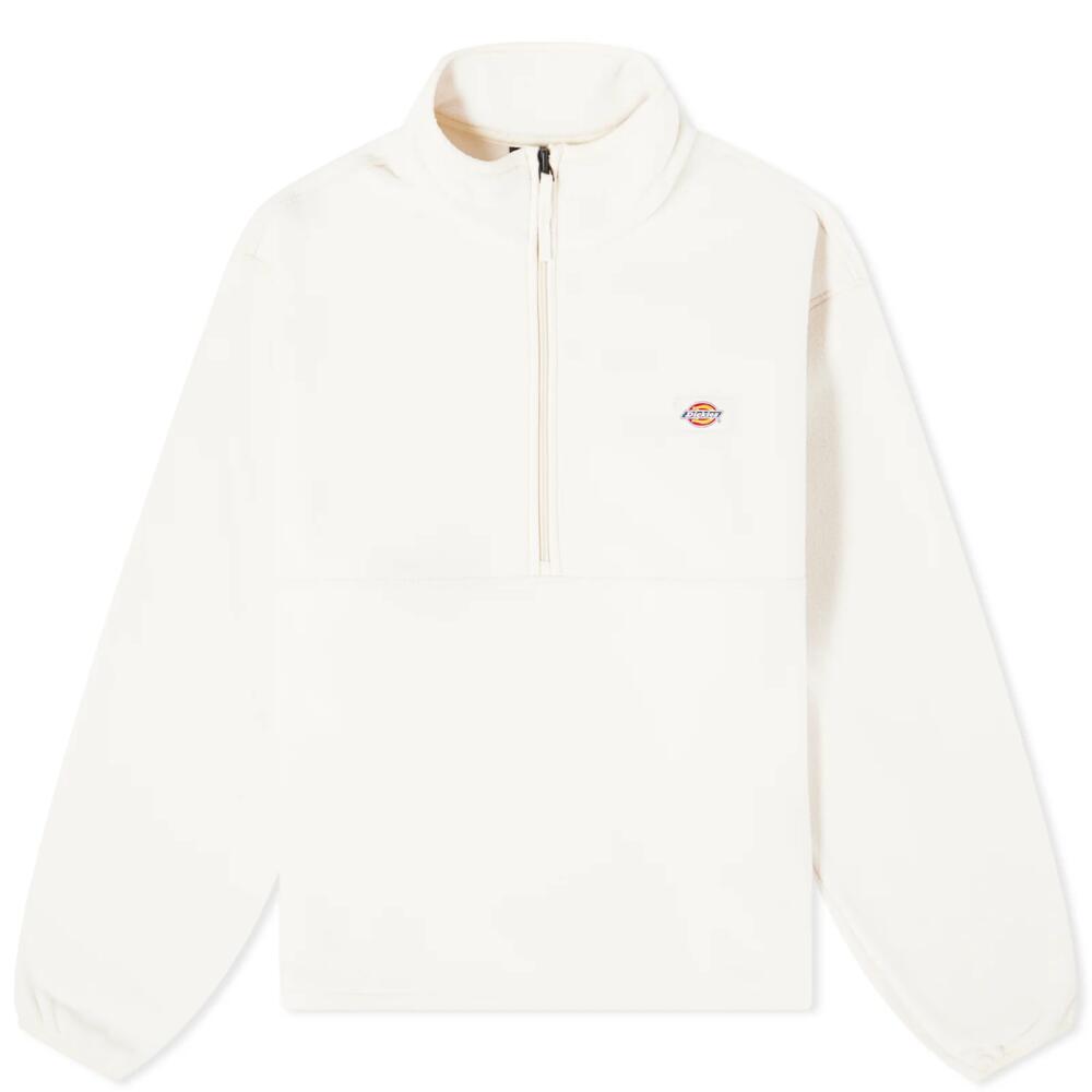 Dickies Women's Louisburg Quarter Zip Fleece in Whitecap Grey Cover