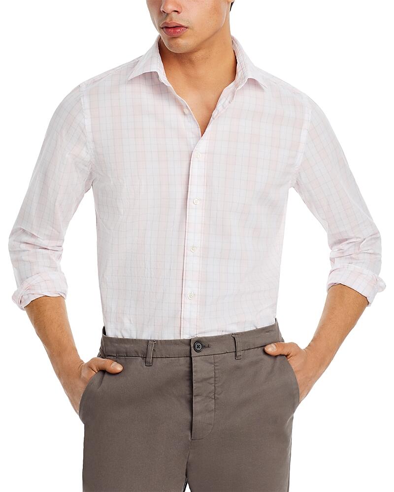 The Men's Store at Bloomingdale's Cotton Stretch Slim Fit Button Down Shirt - Exclusive Cover