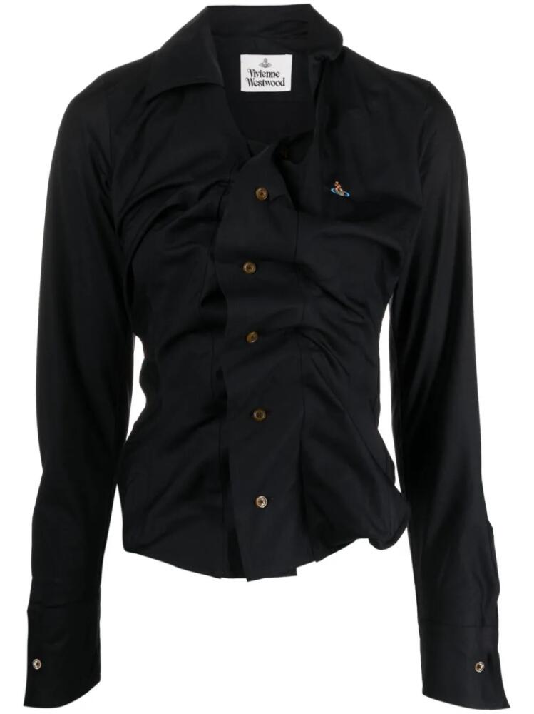 Vivienne Westwood Drunken cotton shirt - Black Cover