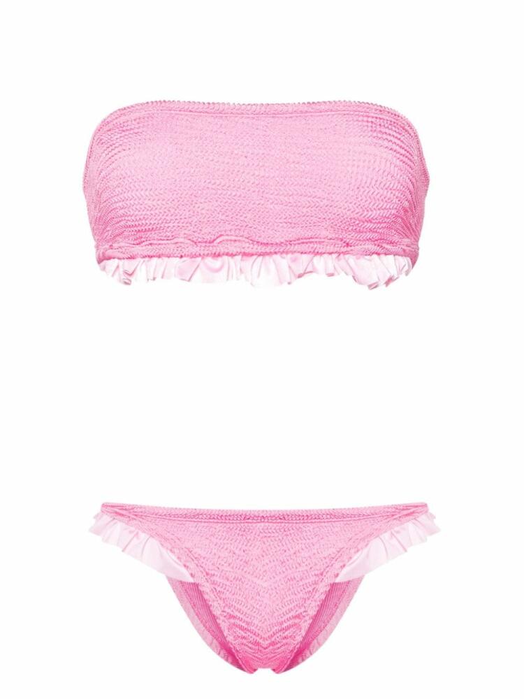 PARAMIDONNA Kylie crinkled bikini - Pink Cover