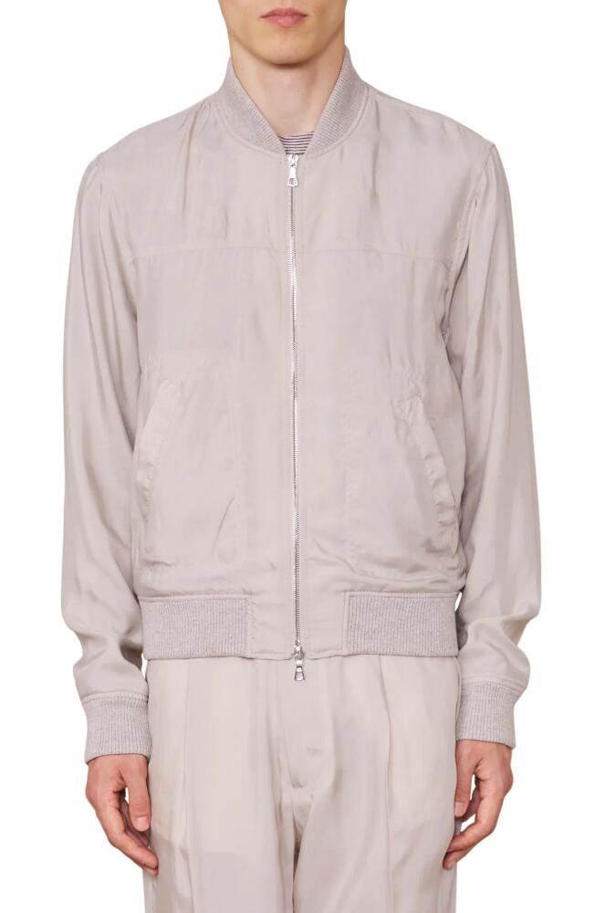 Officine Générale Stefano Bomber Jacket in Burnt Sand Cover